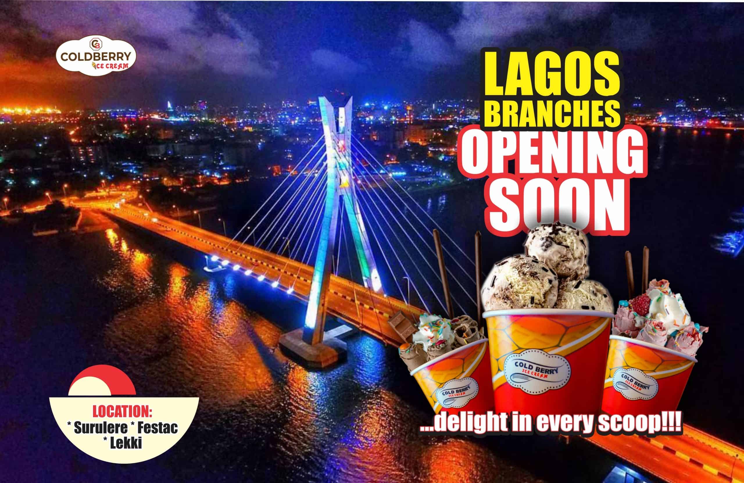 Coldberry iCe Cream Bert in Lagos - Pizza Online Delivery Shop Near Me